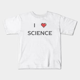 I love science t-shirt Kids T-Shirt